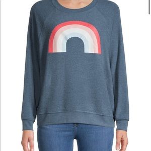 Wildfox Freedom Rainbow Sweater- Medium